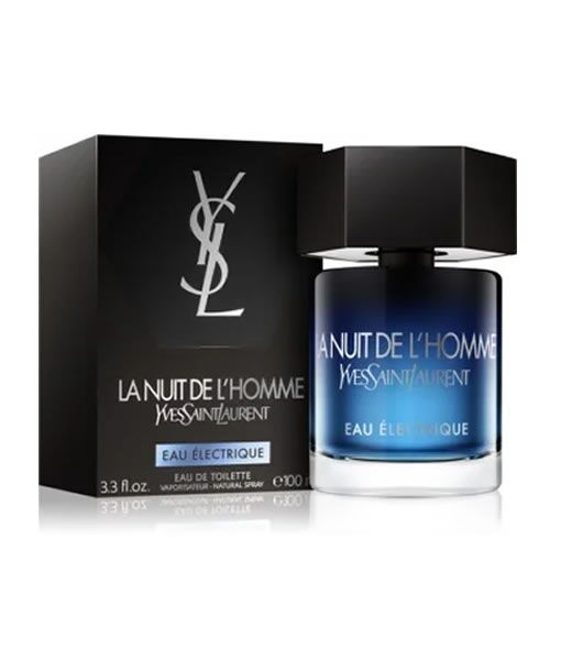 YVES SAINT LAURENT YSL LA NUIT DE L'HOMME EAU ELECTRIQUE EDT FOR MEN ...